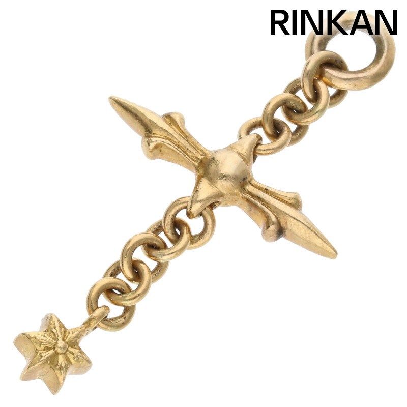 クロムハーツ  22K ROLY CROSS/22K ローリークロス チャーム/ゴールドネックレストップ メンズ 【2/27～3/18 タイムセール】
