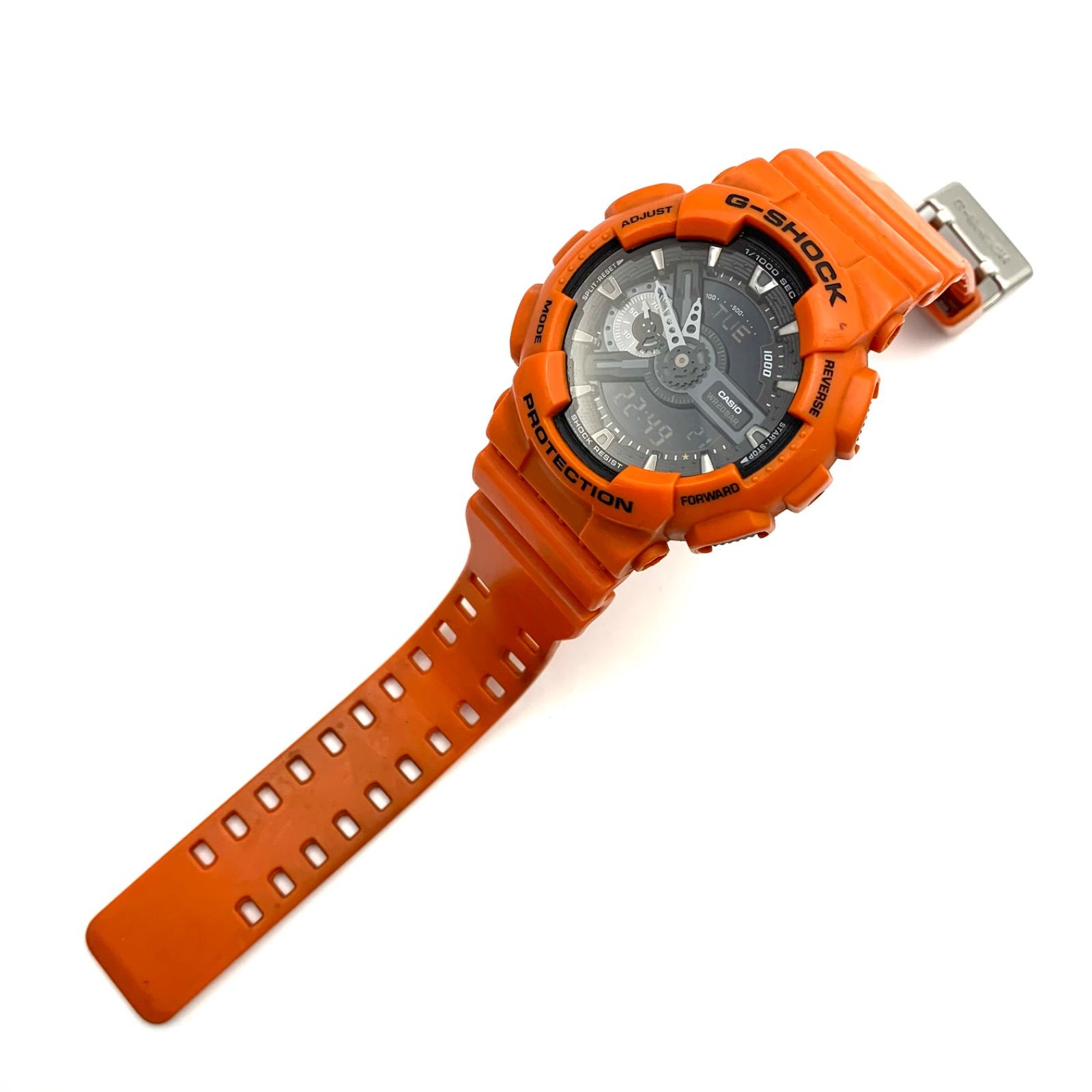 中古】G-SHOCK オレンジ腕時計 - メルカリ