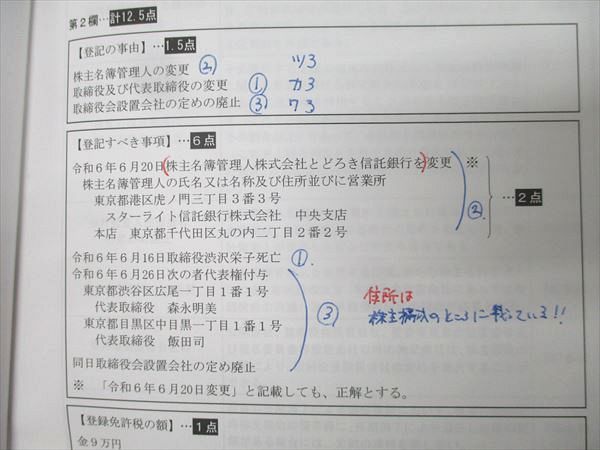 LEC東京リーガルマインド 司法書士 記述レベルアップ講座 講義