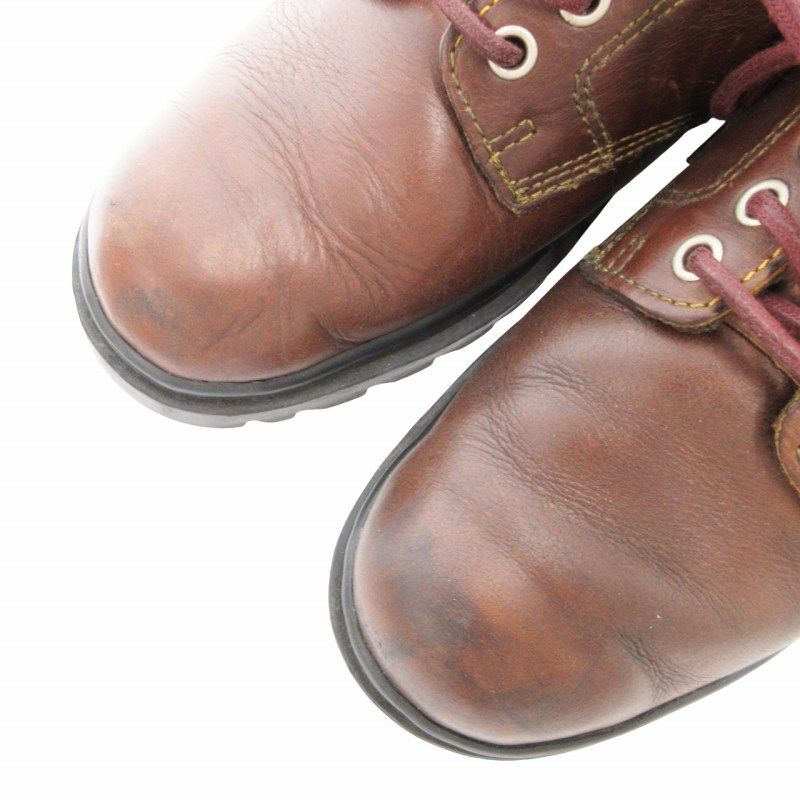 G.T HAWKINS 茶レザー　モックシューズ　厚底 G.T HAWKINS 茶レザー モックシューズ 厚底 HAWKINS