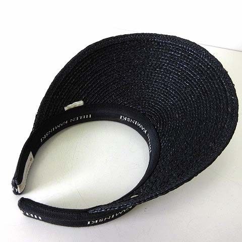 HELEN KAMINSKI サンバイザー 帽子 Marina Charcoal/Black Logo 楽天市場】ヘレンカミンスキー サンバイザー HELEN KAMINSKI