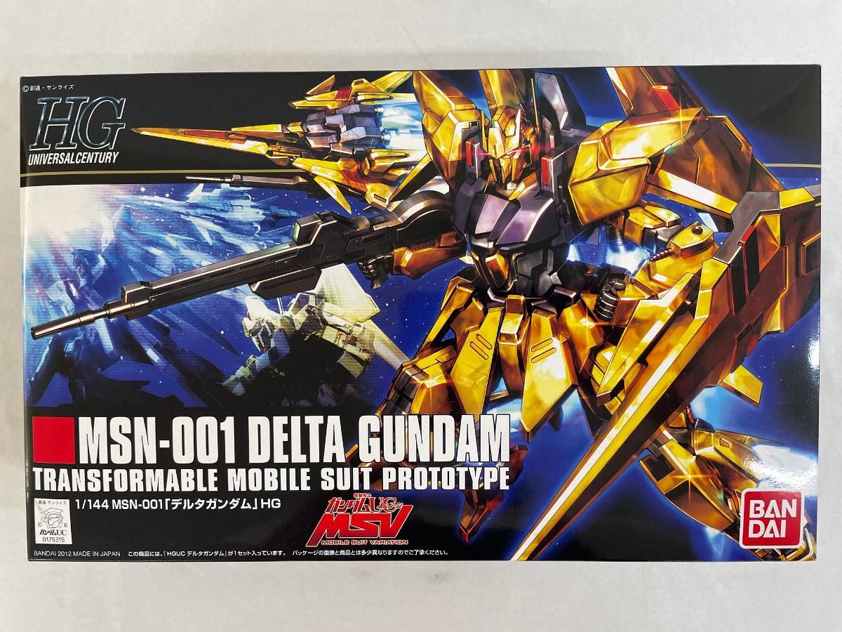 (未使用･未開封品)　HGUC 1/144 MSN-001 デルタガンダム (機動戦士ガンダムUC) p1m72rm Amazon | HGUC 1/144 MSN-001 デルタガンダム (機動戦士ガンダム