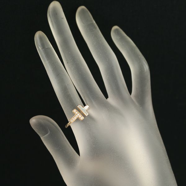 ティファニー リング シェル ダイヤ ダイヤモンド Tワイヤー 14.5号  