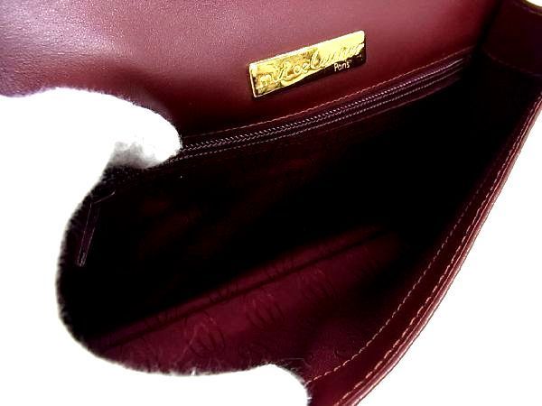 □極美品□ Cartier カルティエ マストライン レザー クラッチバッグ