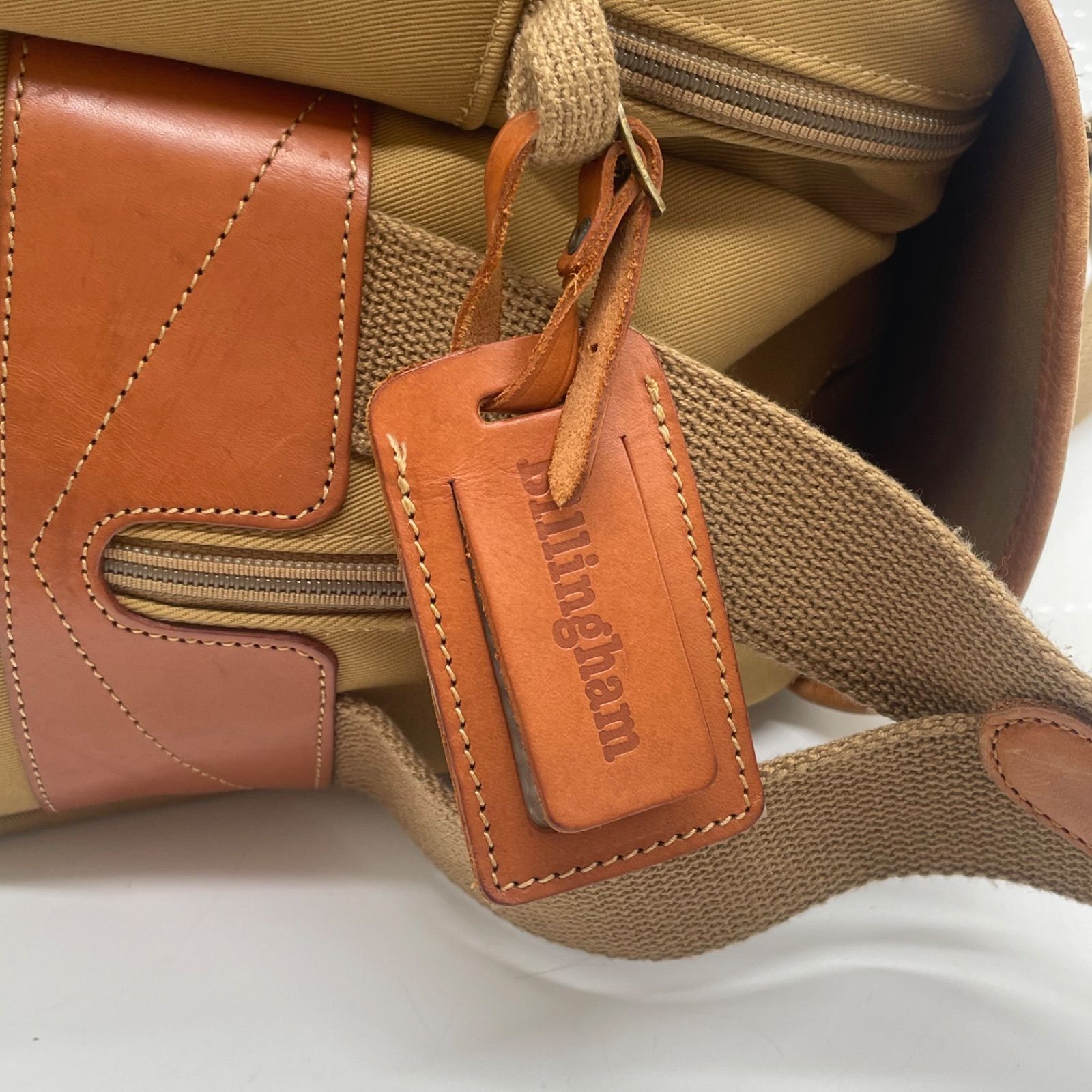  BN 5314 Billingham ビリンガム カメラバッグ ショルダーバッグファイブシリーズ M キャンバス カーキ系 キャメル カメラバッグ カメラアクセサリー