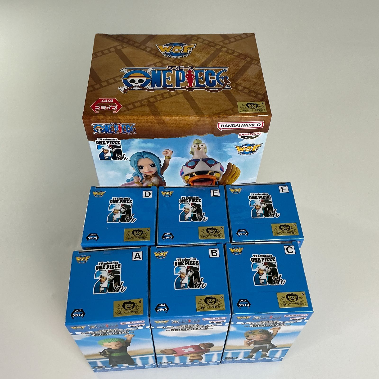 ワンピース ワールドコレクタブルフィギュア ログストーリーズ ビビ＆カルー6体 ワンピース ワールドコレクタブルフィギュア ログストーリーズ