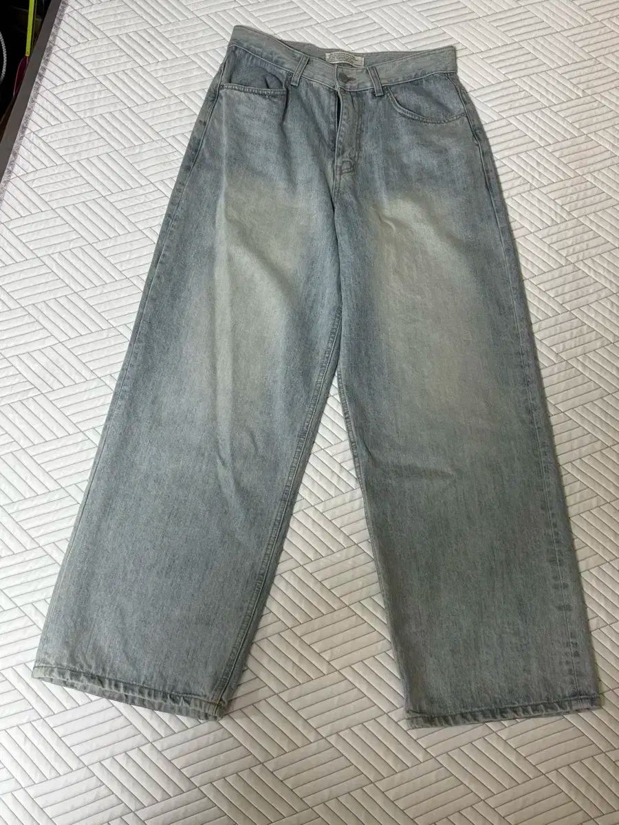 ダイブ イン ルーズワイド デニムパンツ ライトブルー 0 サイズ
