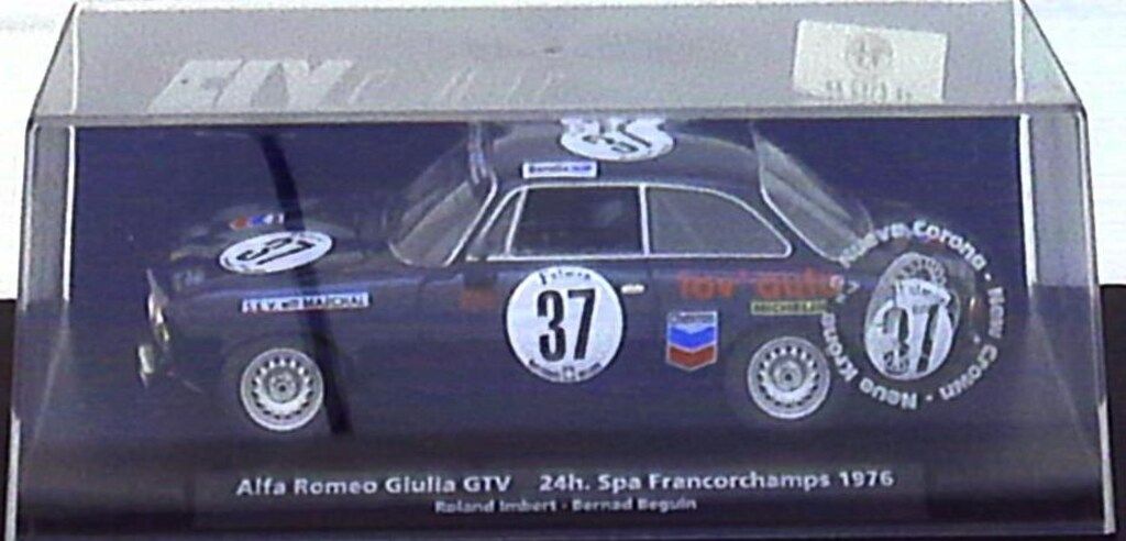 FLY CAR MODEL 1|32スロットカー ALFA ROMEOGIULIA GTV 24H SPA FRANCORCHAMPS 1976 IMBERT 88150
