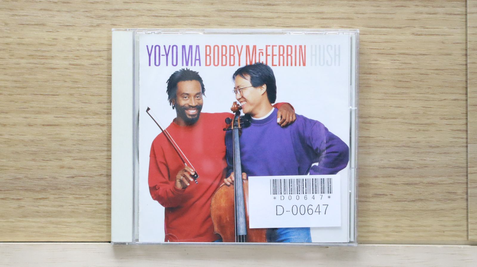輸入盤CD☆ボビー・マクファーリン/Bobby McFerrin□ Hush 