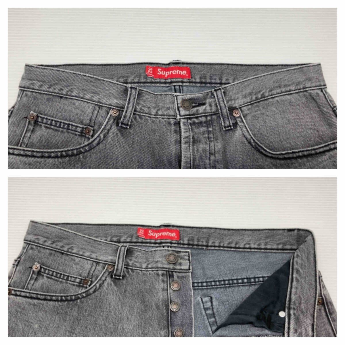 Supreme Regular Jean black star サイズ32 Supreme Regular Jean (FW24) - $158