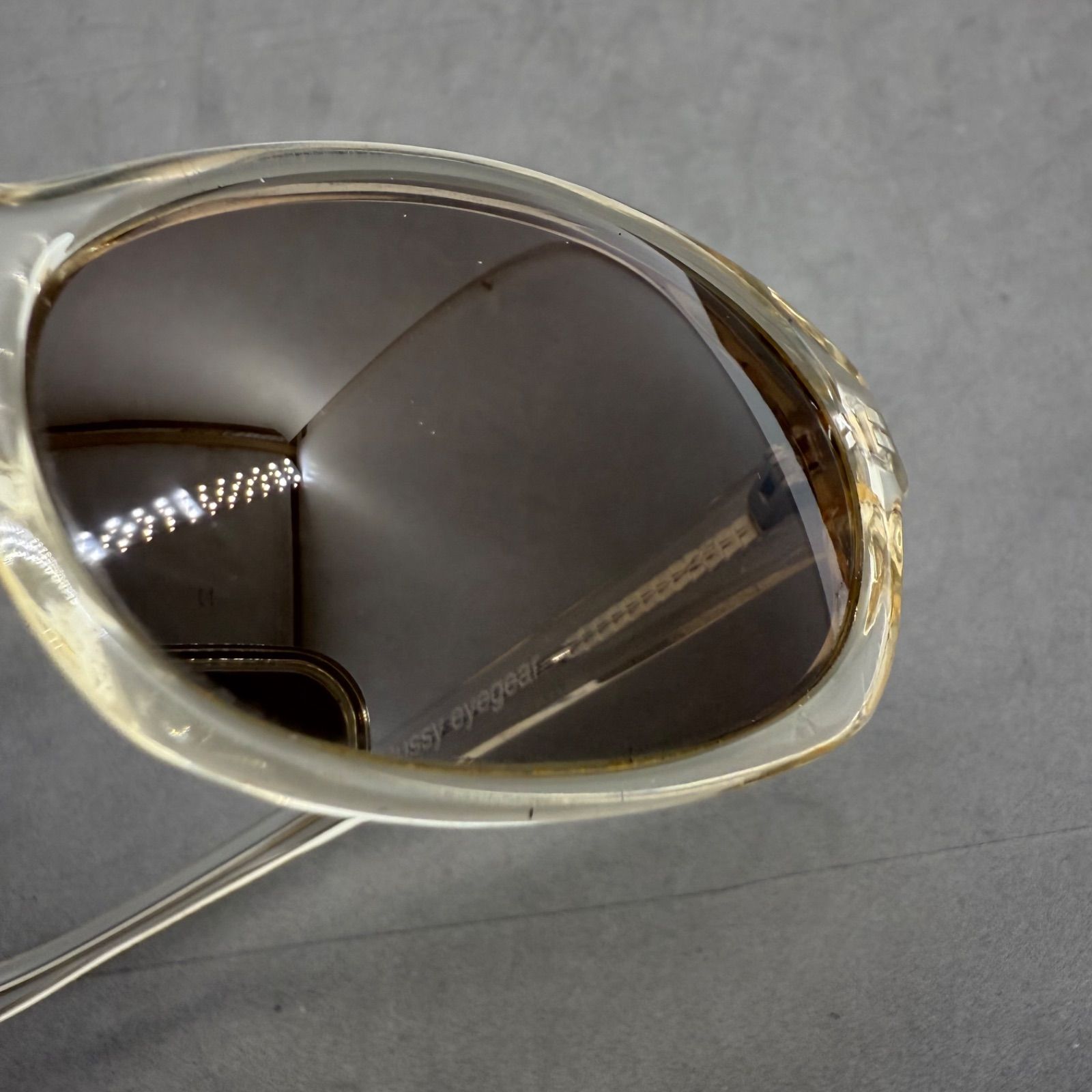 stussy 00s benson clear sunglasses ステューシー ベンソン クリア