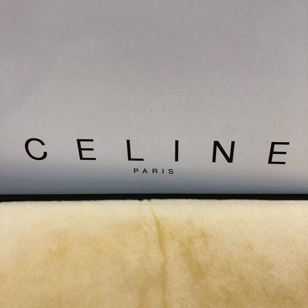 CELINE アクリルニューマイヤー毛布