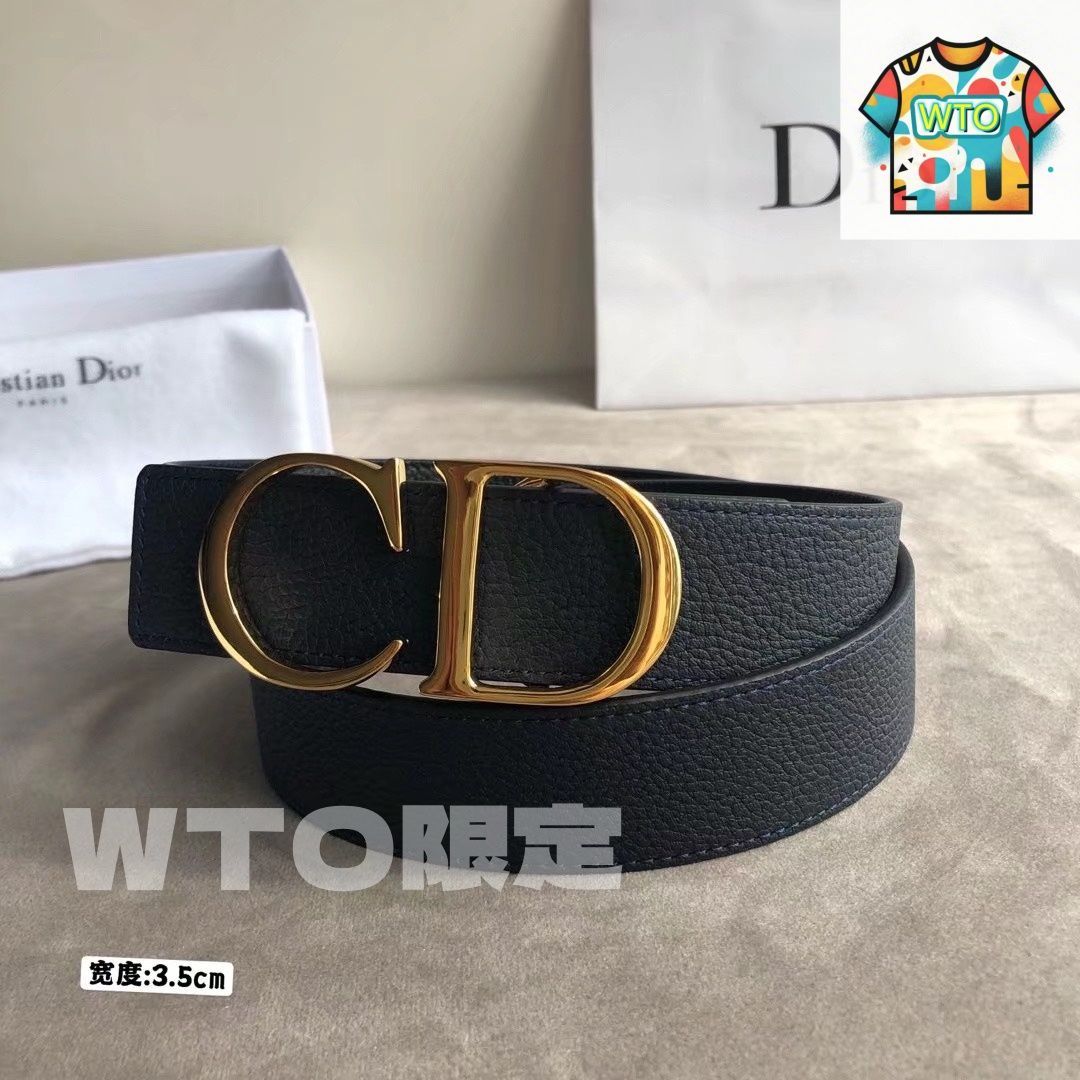Dior ディオール ベルト ユニセックス 並行輸入品 DIOR(ディオール) リバーシブルベルト ユニセックス (Dior