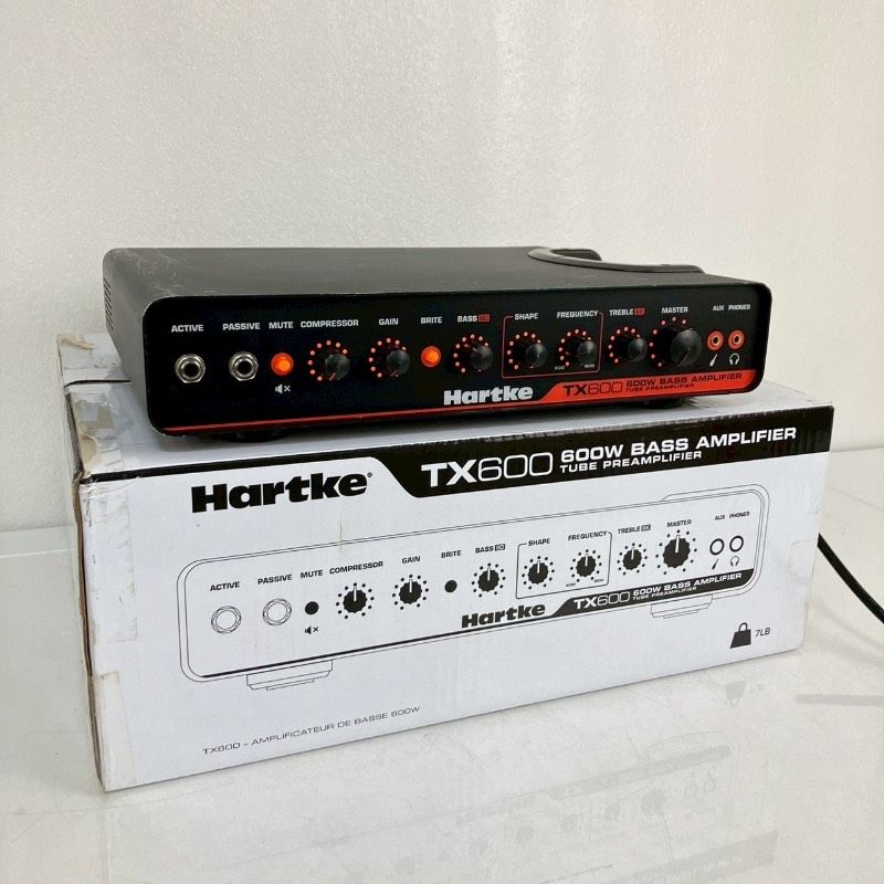 Hartke TX600 600W ベースアンプヘッド BASS AMPLIFIER TUBE PREAMPLIFIER