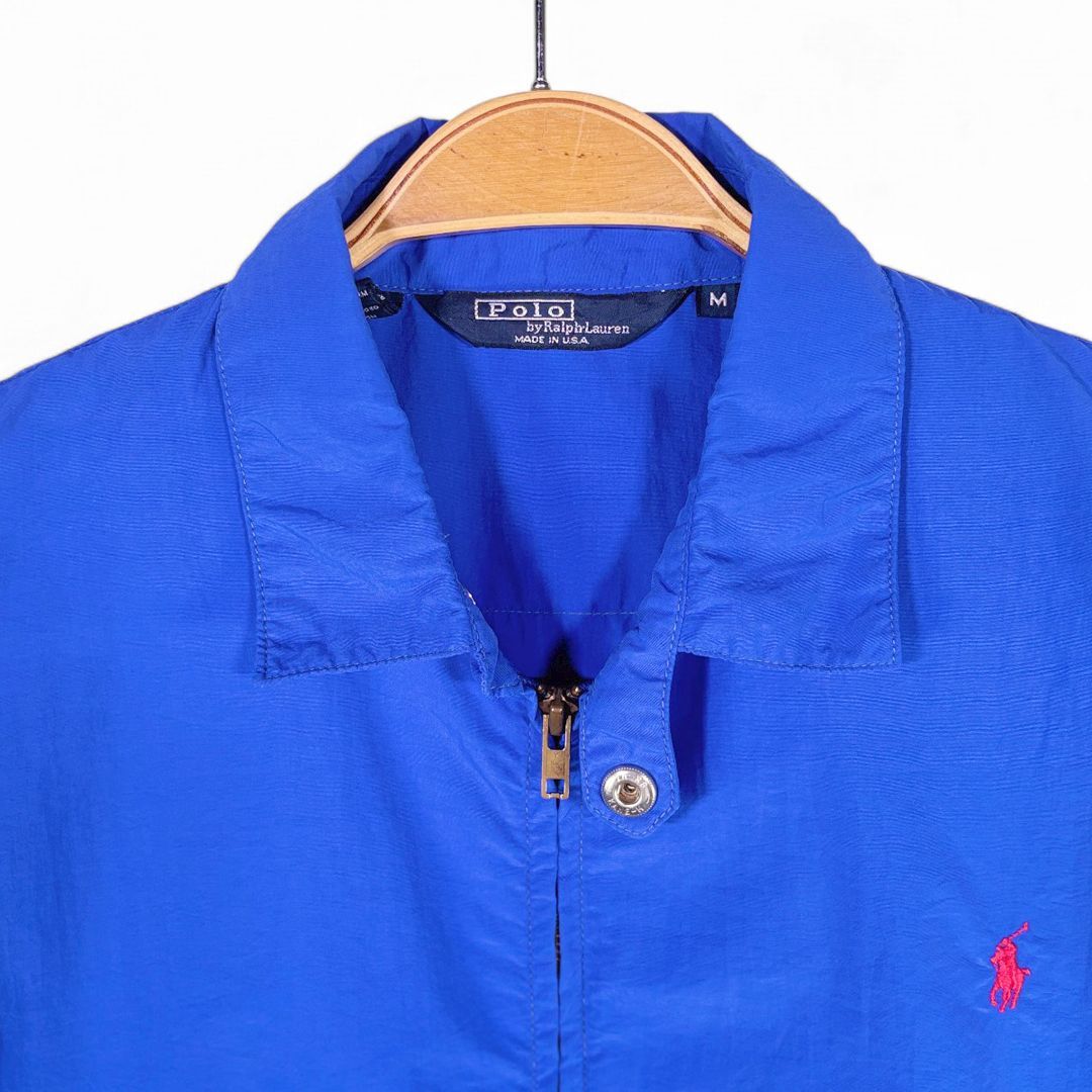 80s ラルフローレン USA製 ヴィンテージナイロンジャケット