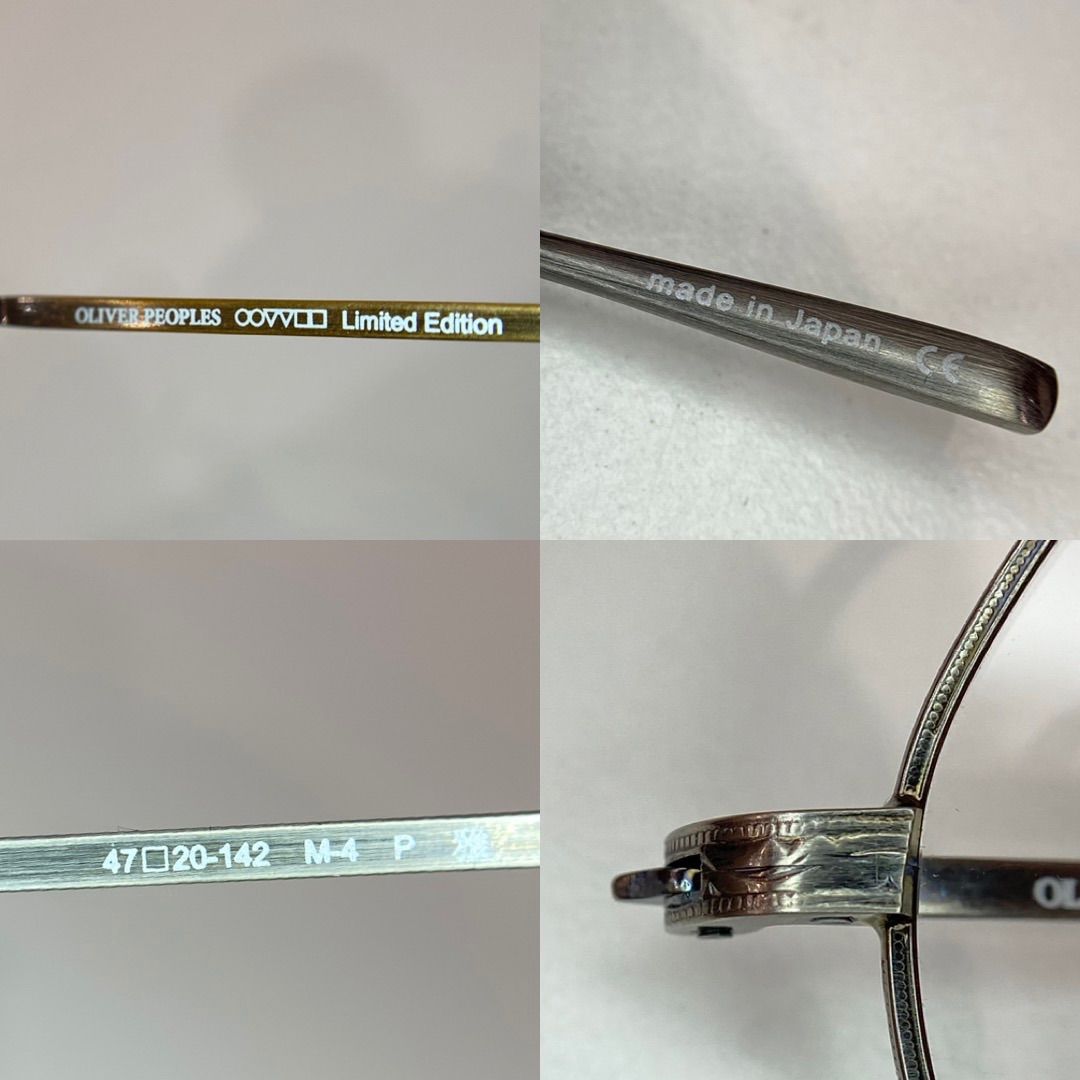 新品未使用】OLIVER PEOPLES オリバーピープルズ M-4 Limited Edition