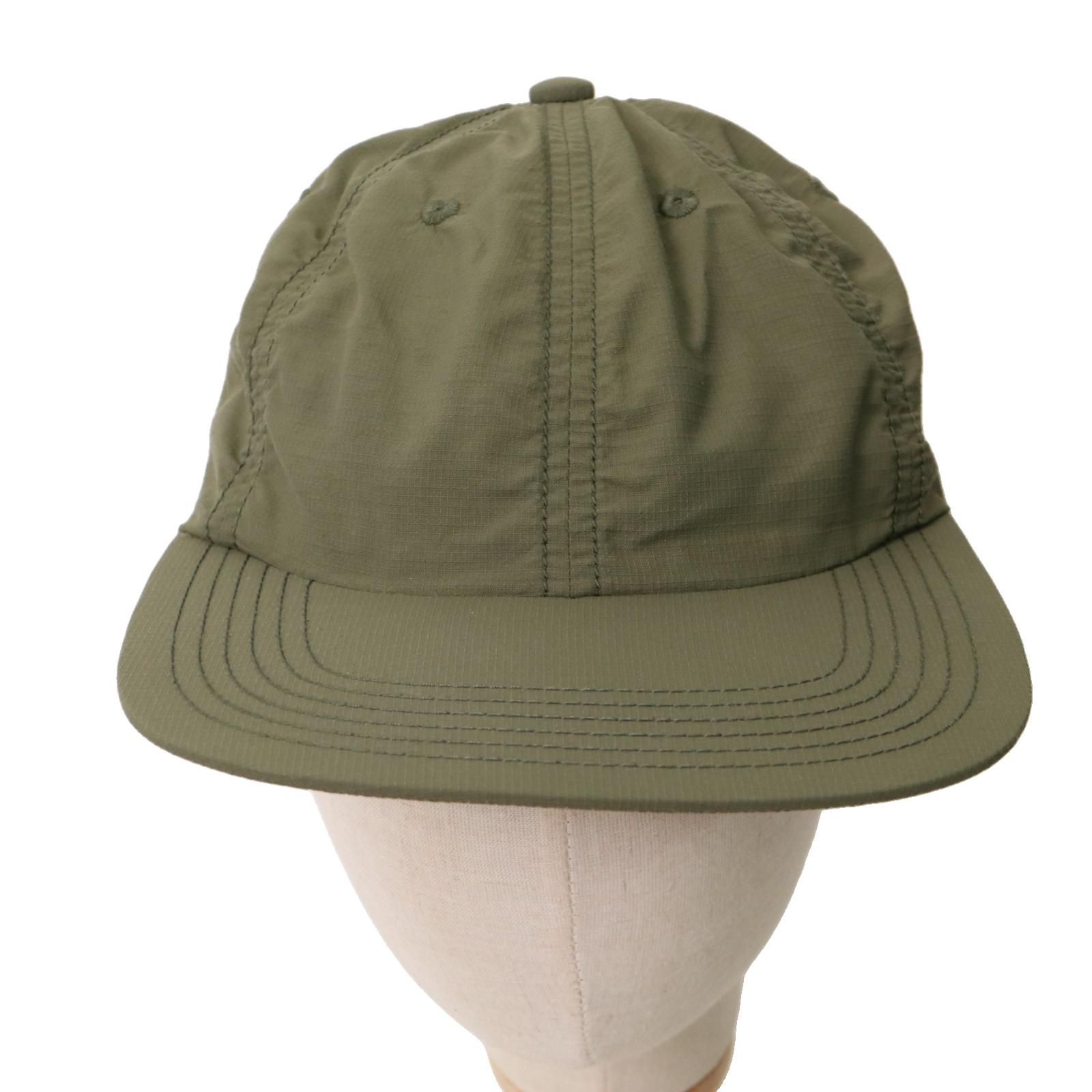 帽子 Ovy Nylon Rip Stop Shirring 6Pane CAP fe4e77ce681314e52b5873413e46f2