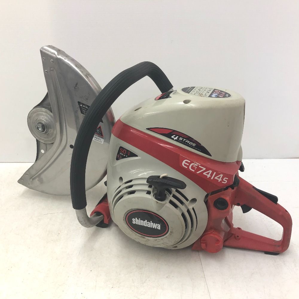 やまびこ shindaiwa 新ダイワ 360mm エンジンカッター 混合燃料 本体のみ ブレードなし EC7414S