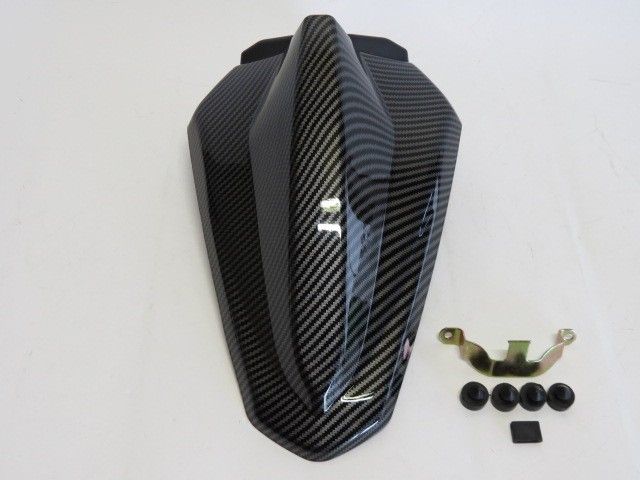 ninja250 ninja400 z250 z400 2018-2025 ハイトゥニング スポーツタイプ シングルシート カーボン調 B