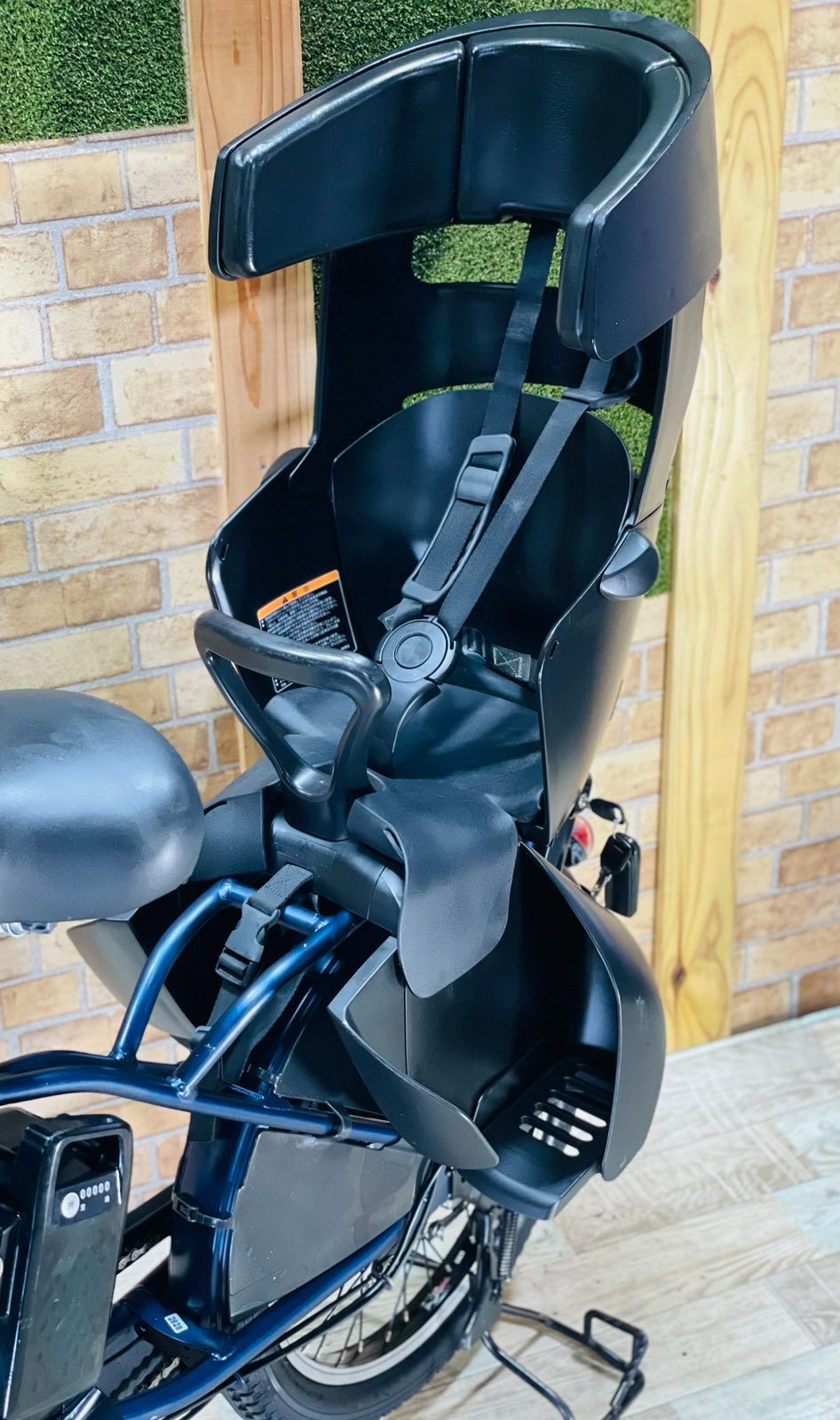 ハイクラス 2020年モデル ギュット クルーム マットネイビー パナソニック子供乗せ電動アシスト自転車 大容量16AHバッテリー 20インチ ラクイック搭載 完成車配送 Gyutto H2828 BRIGHTFACE_UK