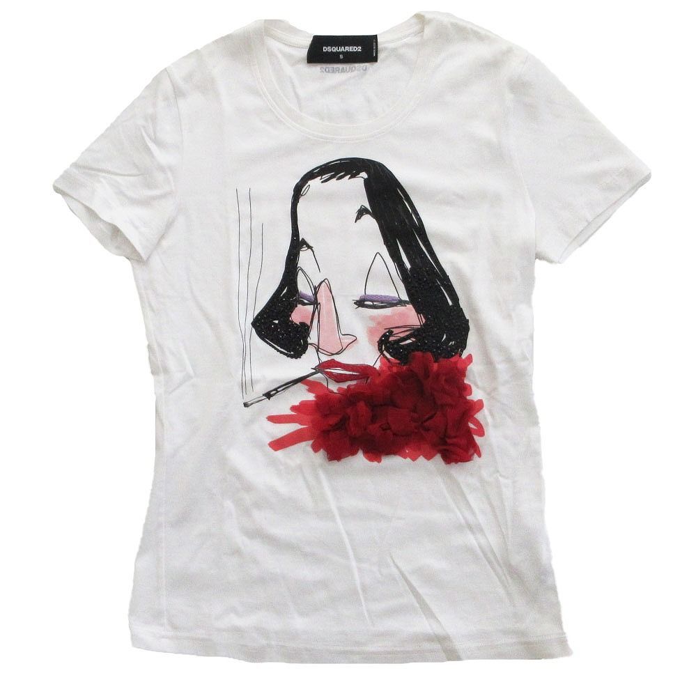 DSQUARED2 ディースクエアード プリント Tシャツ カットソー