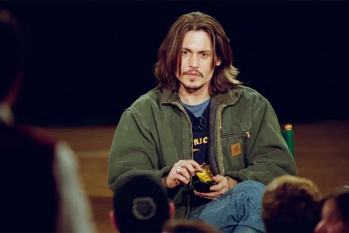 美品 Carhartt デトロイトジャケット J97 モス