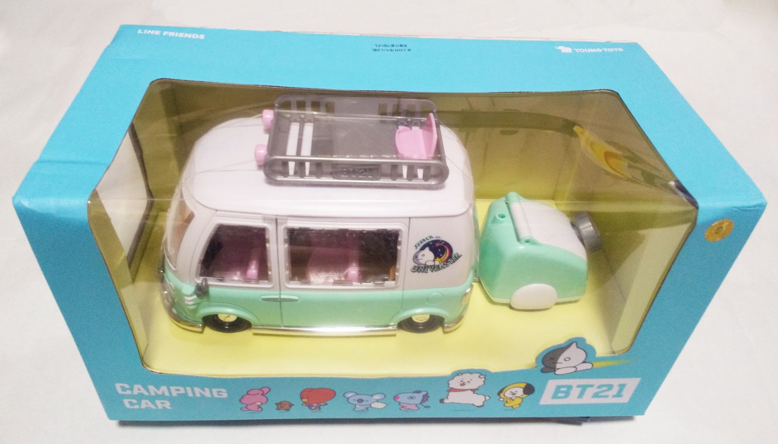 BT21 キャンピングカー　フィギュアコンプリート Amazon.co.jp: YoungToy 【公式】BT21 フィギュアプレイセット