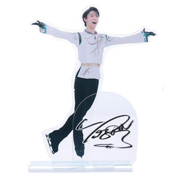 羽生結弦さん ANA 機長 アクリルスタンド 羽生結弦選手のANA公式アクスタ!! 貴重な写真入りグッズ 4/12