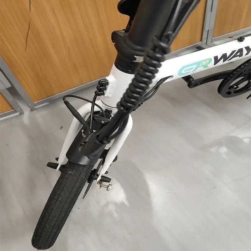 公式・値下げ】ERWAY A-01折りたたみ電動アシスト自転車 ホワイト