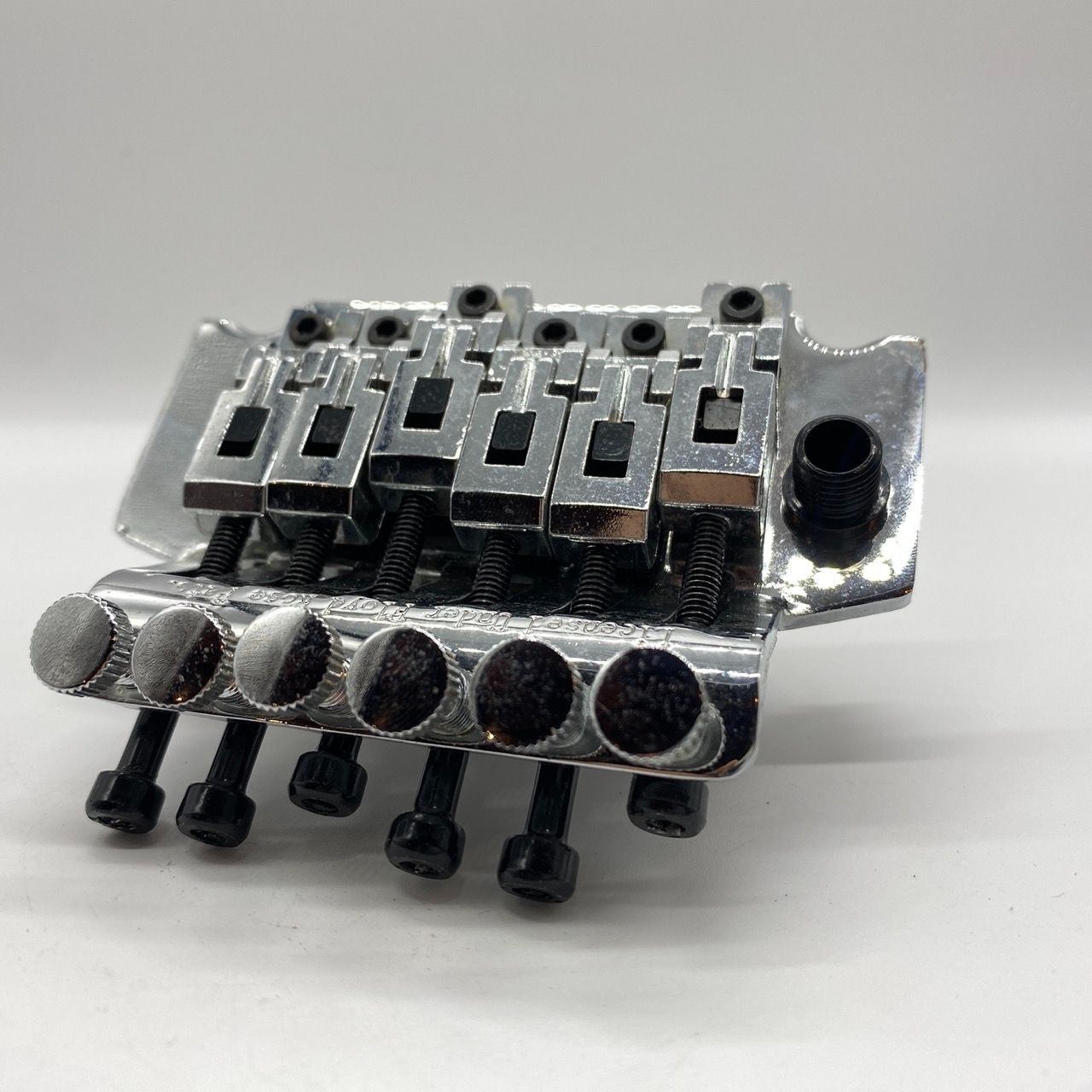 エレキギター用 クロームブリッジ Licensed Under Floyd Rose Patents Guitar Parts