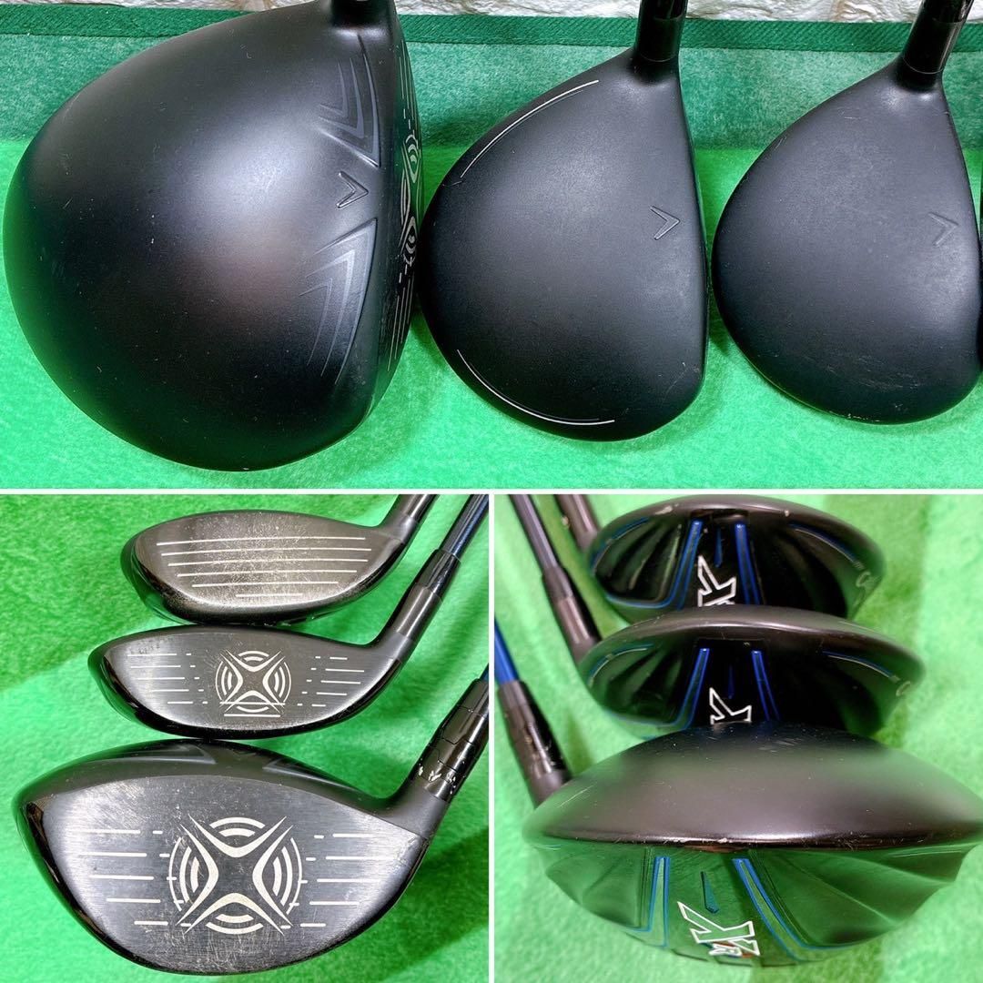 Callaway XR16 メンズゴルフクラブセット 11本 フレックスS Callaway XR16 メンズゴルフクラブセット 11本 フレックスS
