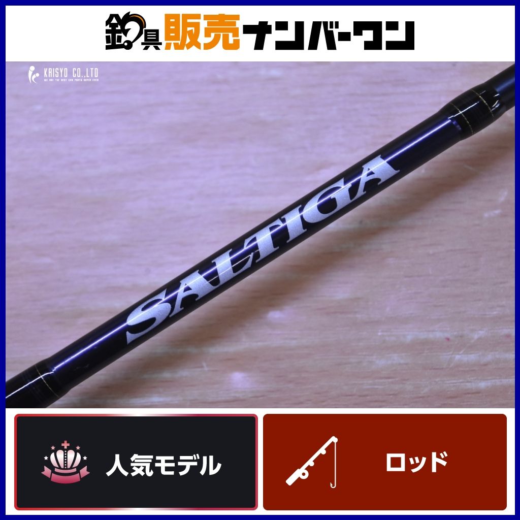 ダイワ 21 ソルティガ R J62B-2 TG ベイト 1ピース ジギングロッド ジギング オフショア 船釣り 青物 ヒラマサ ブリ 等に