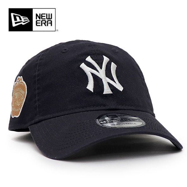 ニューエラ【ＮＥＷ ＥＲＡ】9TWENTY MLB Side Patch ニューヨーク・ヤンキース ネイビー キャップ 帽子 サイズ調整可能 ユニセックス メンズ レディース