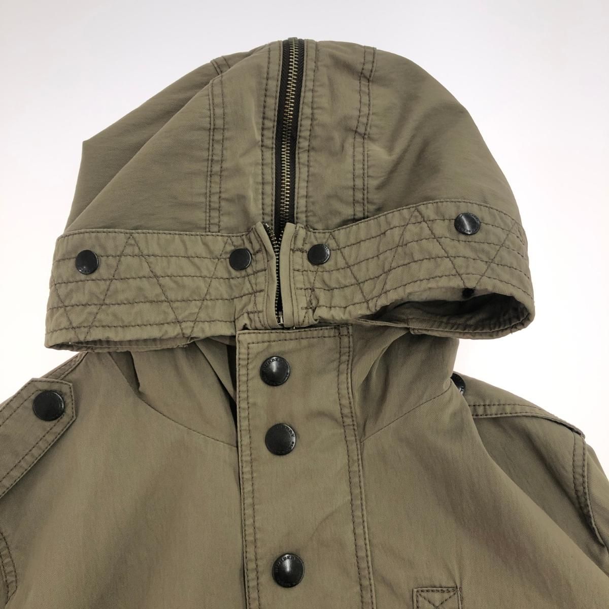 良好 BURBERRY BLACK LABEL バーバリーブラックレーベル モッズ コート