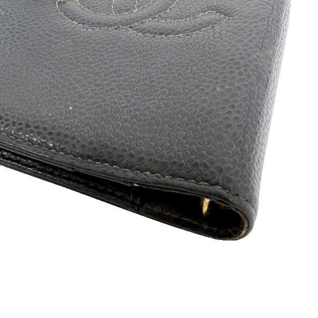 シャネル CHANEL CCロゴ ココマーク キャビアスキン アジェンダ 手帳 