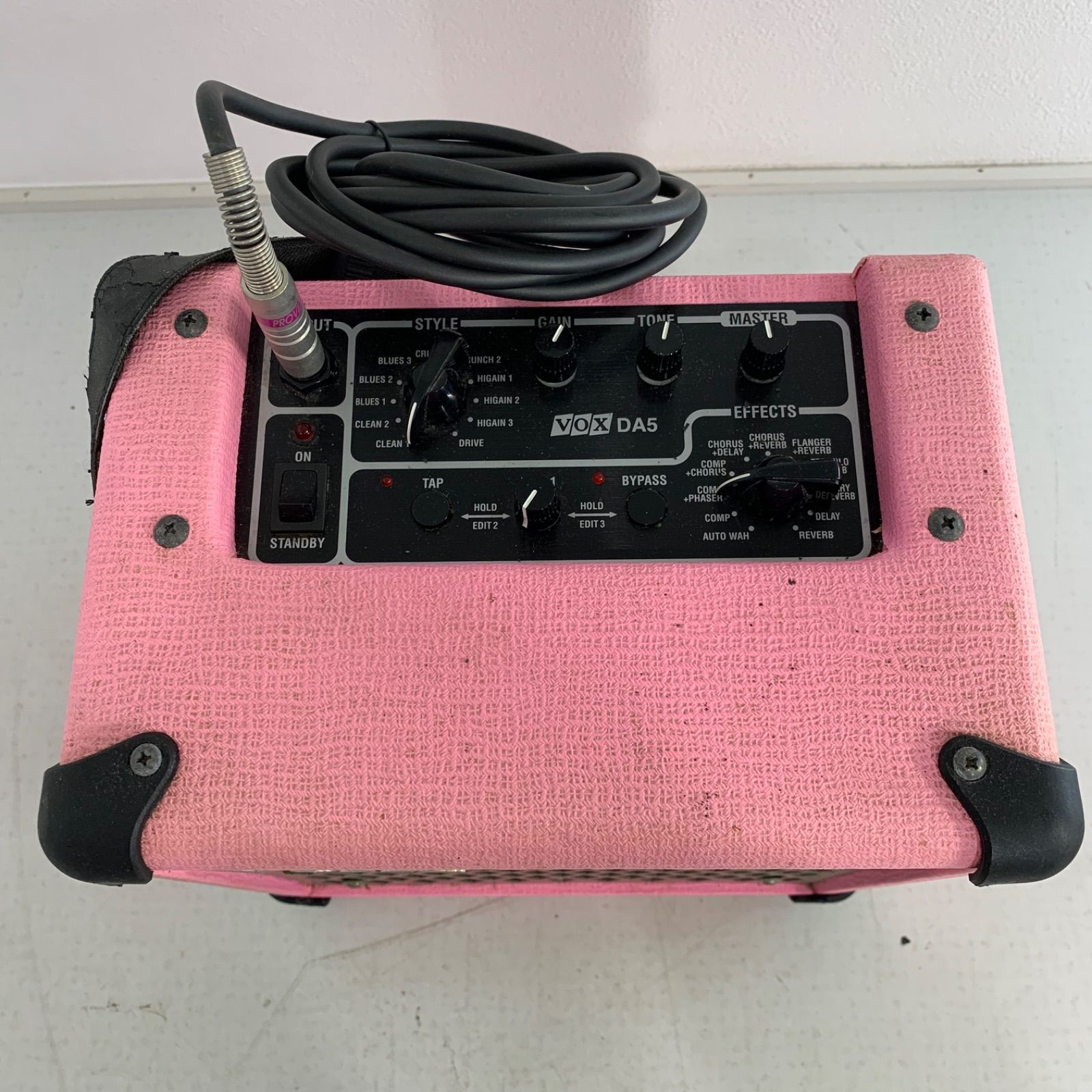 エフェクト搭載小型ギターアンプ