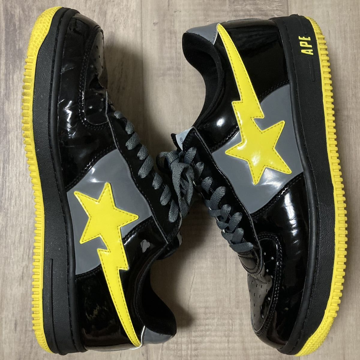 DC COMICS バットマン BAPESTA エナメル スニーカー 28.5cm a bathing 