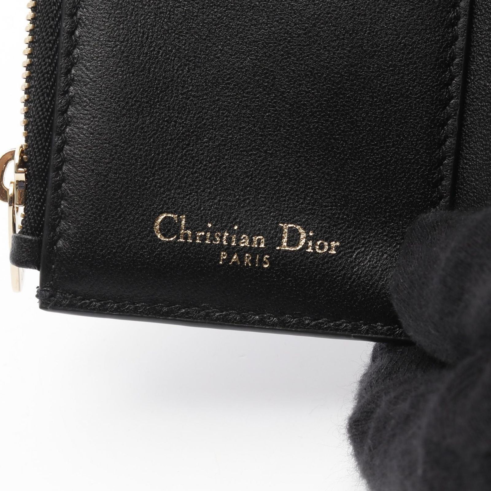 ディオール Dior 三つ折り財布 30 MONTAIGNE ロータスウォレット
