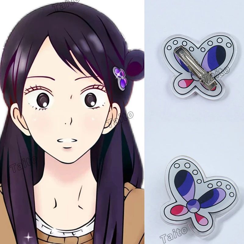 【希少】　君に届け　ヘアピン　ヘアクリップ 前髪クリップー爽子＆マルちゃんー」 (c)椎名軽穂／集英社 ※画像