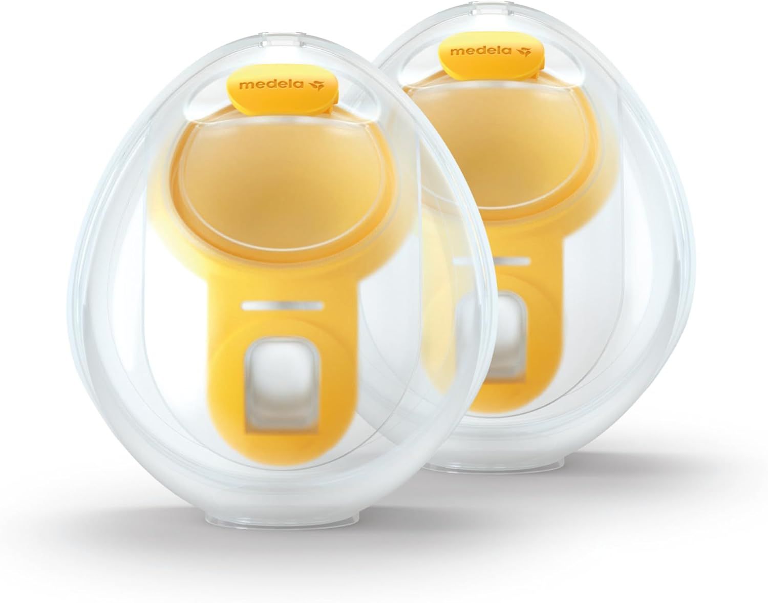 メデラ ハンズフリーさく乳カップ 母乳育児をサポート スイング・マキシ電動さく乳器のモーターに接続 ハンズフリー 搾乳機両胸 さく乳器 授乳ブラの中に入れてハンズフリーさく乳が可能