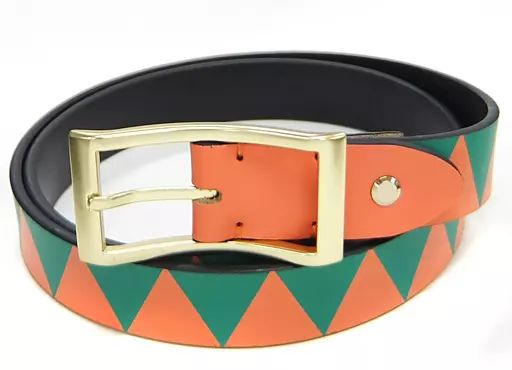 中古】衣類 空条承太郎 ベルト(グリーン×レッド) 「はるやま×ジョジョ