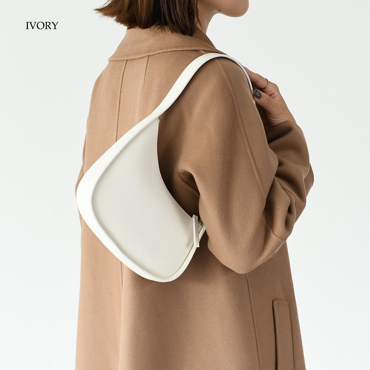 THE ROW ザ・ロウ バッグ ハーフムーン Half Moon レザー ショルダー 