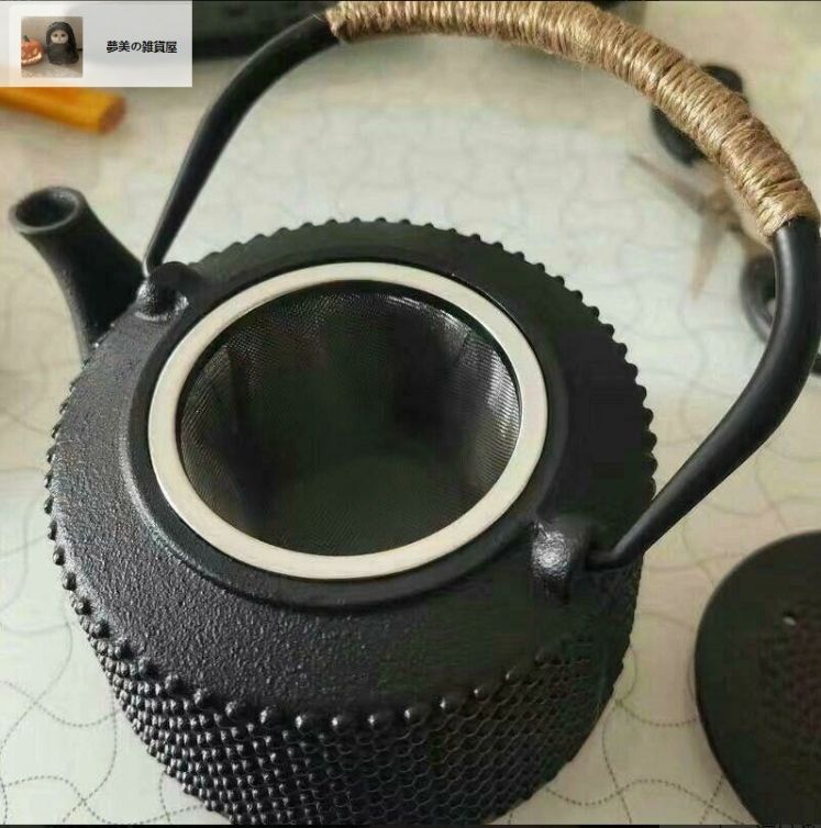 大人気 900ml 鋳鉄急須 鋳鉄ティーポット クラシカル鉄急須 鉄瓶南部鉄器 鉄急須 800ml 大容量 急須 鋳鉄ティーポット鉄製 IH 直火対応