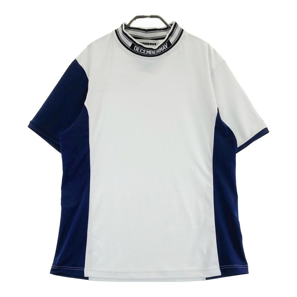 サイズ：XL DECEMBERMAY ディセンバーメイ ハイネック 半袖Tシャツ