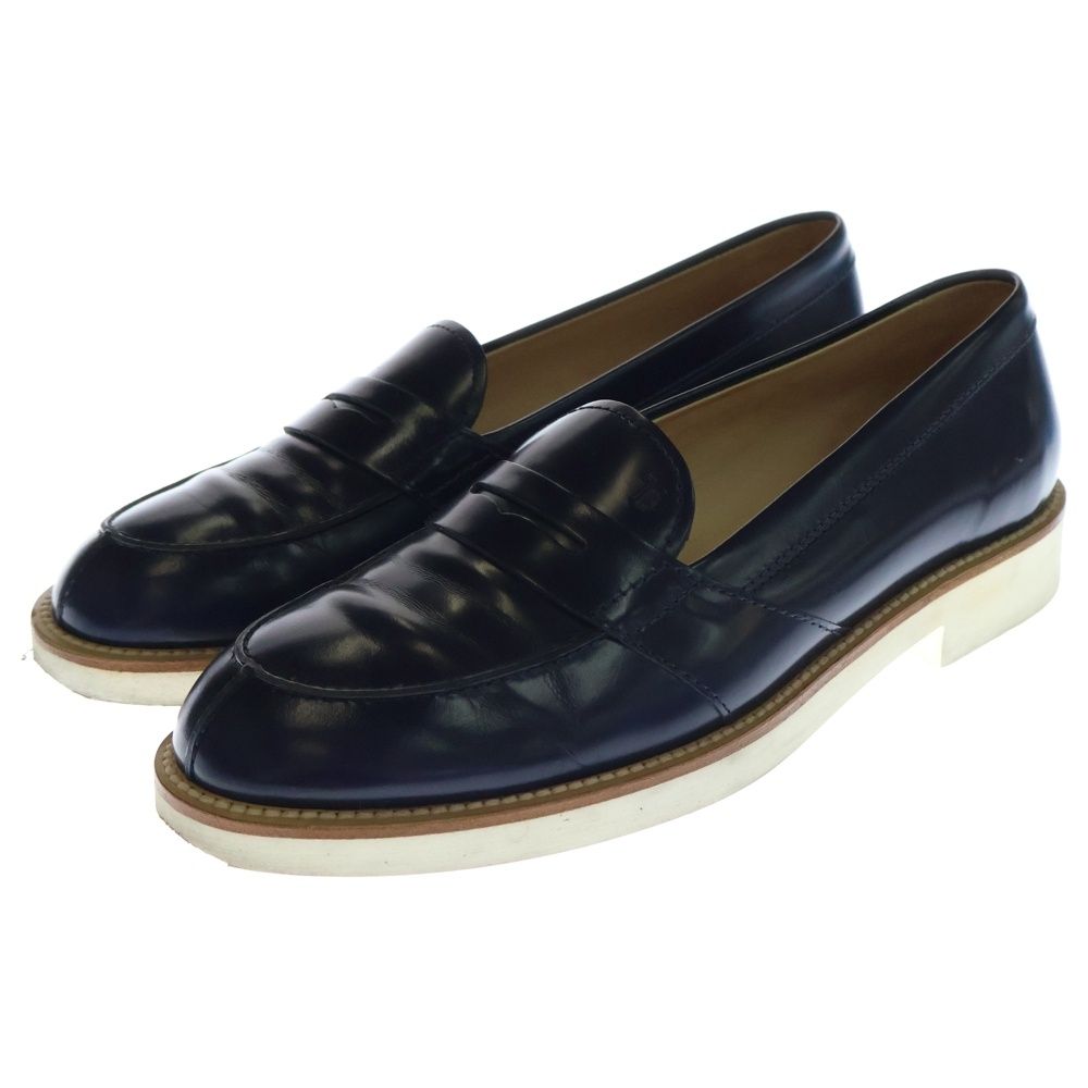 TOD'S ネイビー ローファー TOD'S (トッズ) コインローファー シューズ ネイビー レザー 37