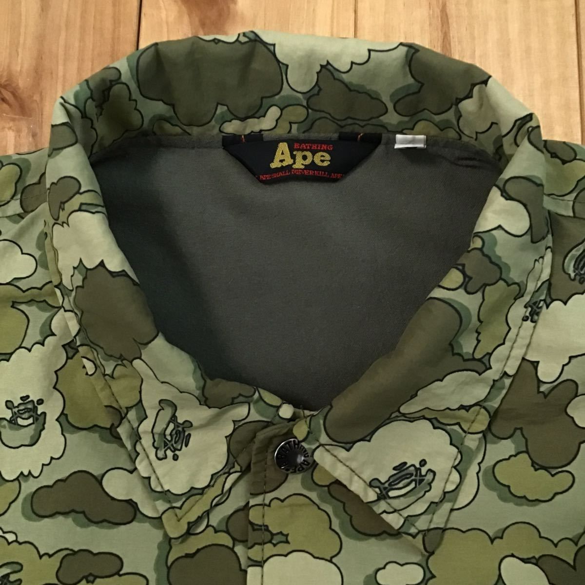 ☆激レア☆ kaws × BAPE cloud camo コーチジャケット Mサイズ a ...