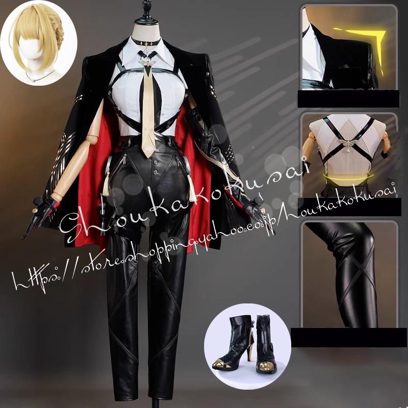 ゼンゼロ イヴリン コスプレ フルセット 靴・武器・ウィッグ 付き ゼンゼロ イヴリン コスプレ フルセット 靴・武器・ウィッグ 付き