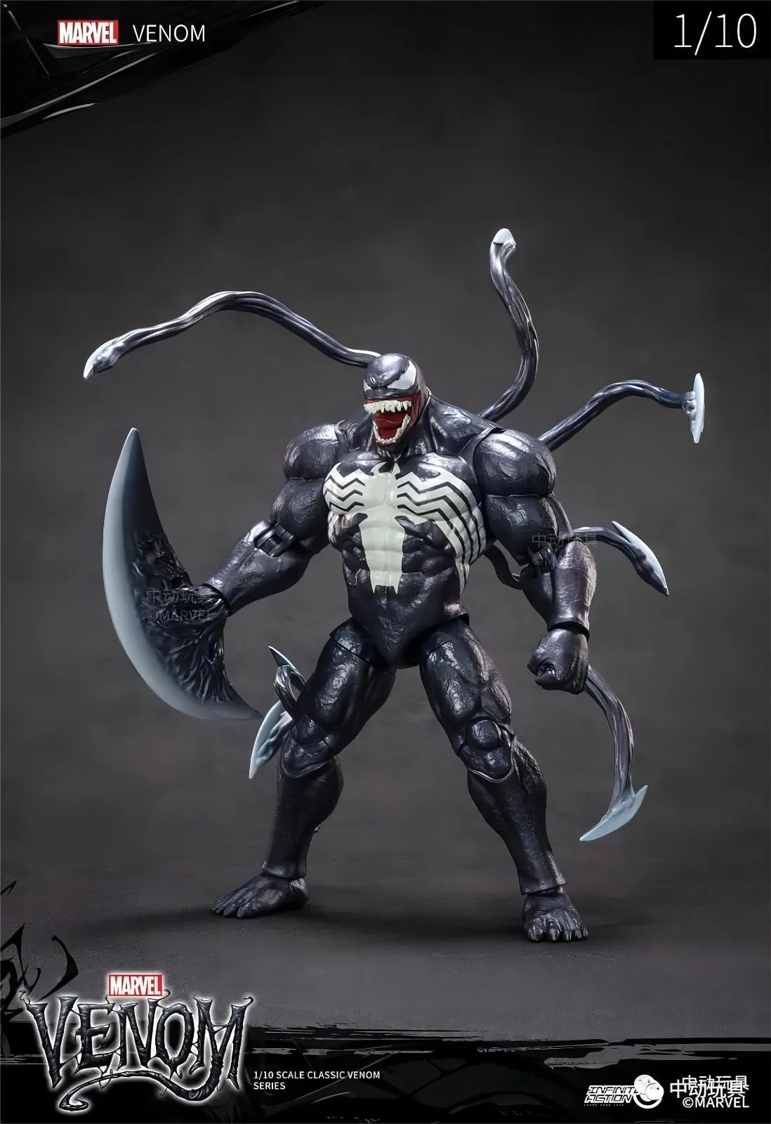 ヴェノム　スパイダーマン　ウルヴァリン　ジョーカー　フィギュア　セット スパイダーマン ヴェノム アクションフィギュア 5点コンプリートセット