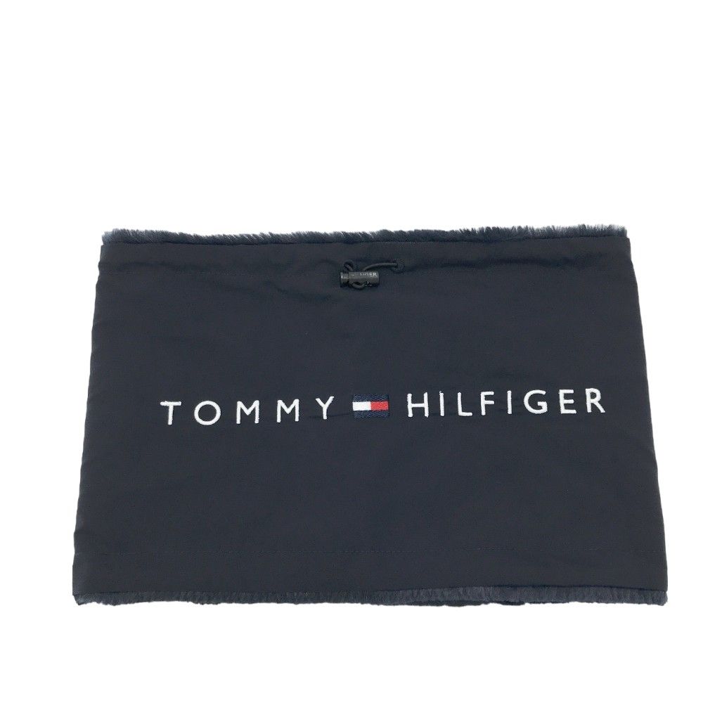 TOMMY HILFIGER GOLF トミー ヒルフィガーゴルフ  裏ボア ネックウォーマー  ネイビー系  [240101220013] ゴルフウェア ストスト