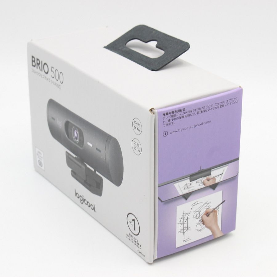 【新品・未使用・未開封品】BRIO 500 C940GR [グラファイト] 新品未開封】Logicool BRIO 500 C940GR グラファイト ウェブ